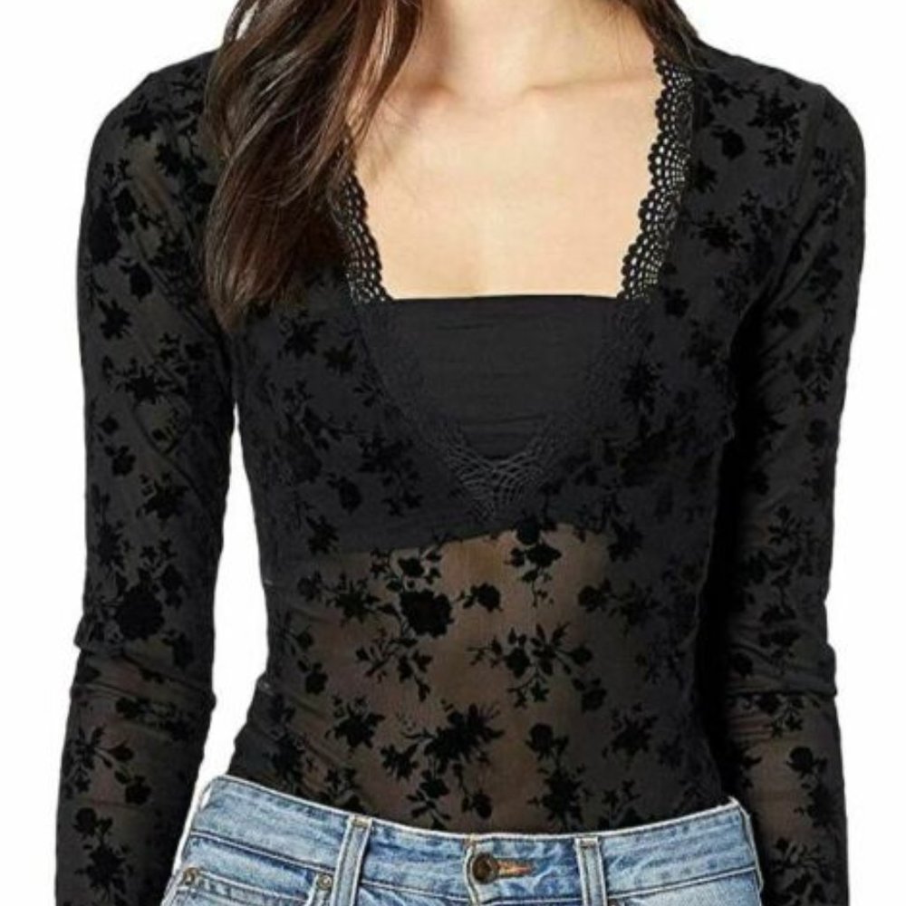 NWOT Free People Women's Babes in Bandeaus Bodysuit